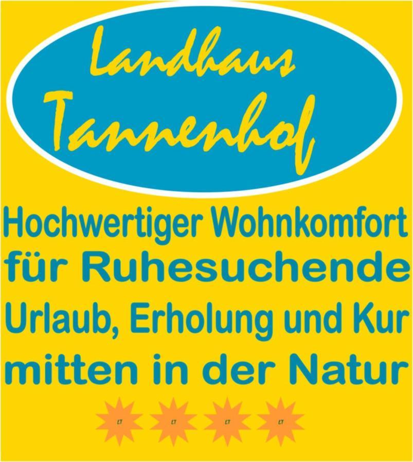 Ferienwohnungen Landhaus Tannenhof Bischofsgruen Ngoại thất bức ảnh